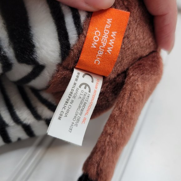 Wild Republic Bronx Zoo Giraffe Okapi Stuffed Animal Plush Toy Souvenir Keepsake - Picture 6 of 11